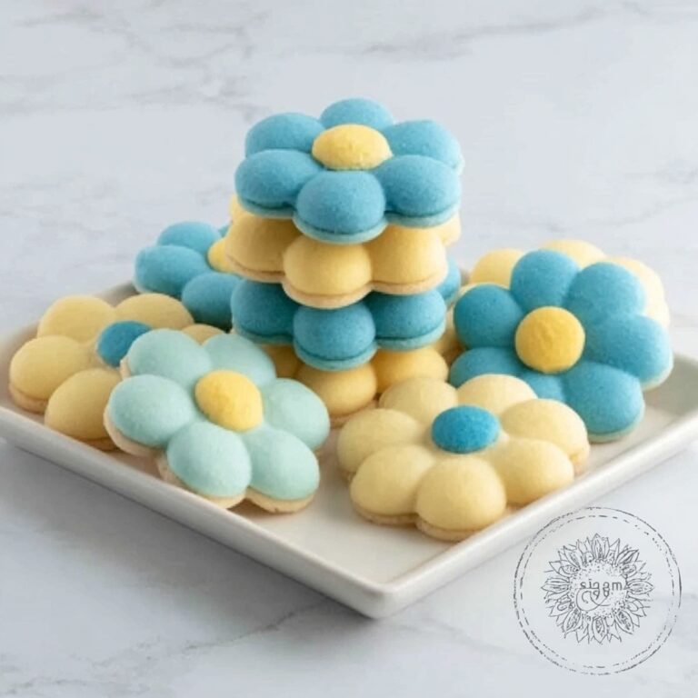 Spring Flower Shortbread Recipe