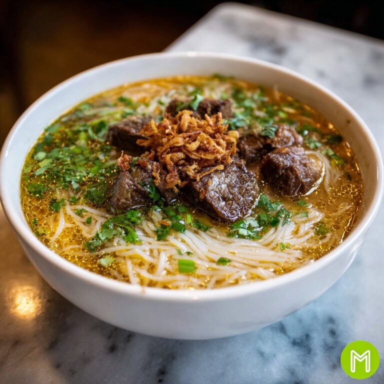 Lao Beef Noodle Soup Recipe