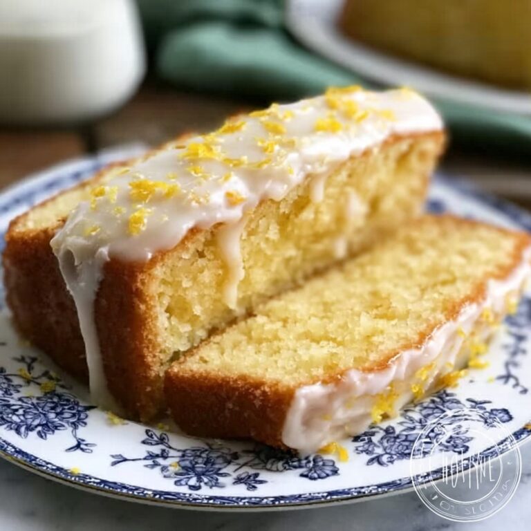 Eggless Sweet Corn Cake with Vanilla Glaze Recipe