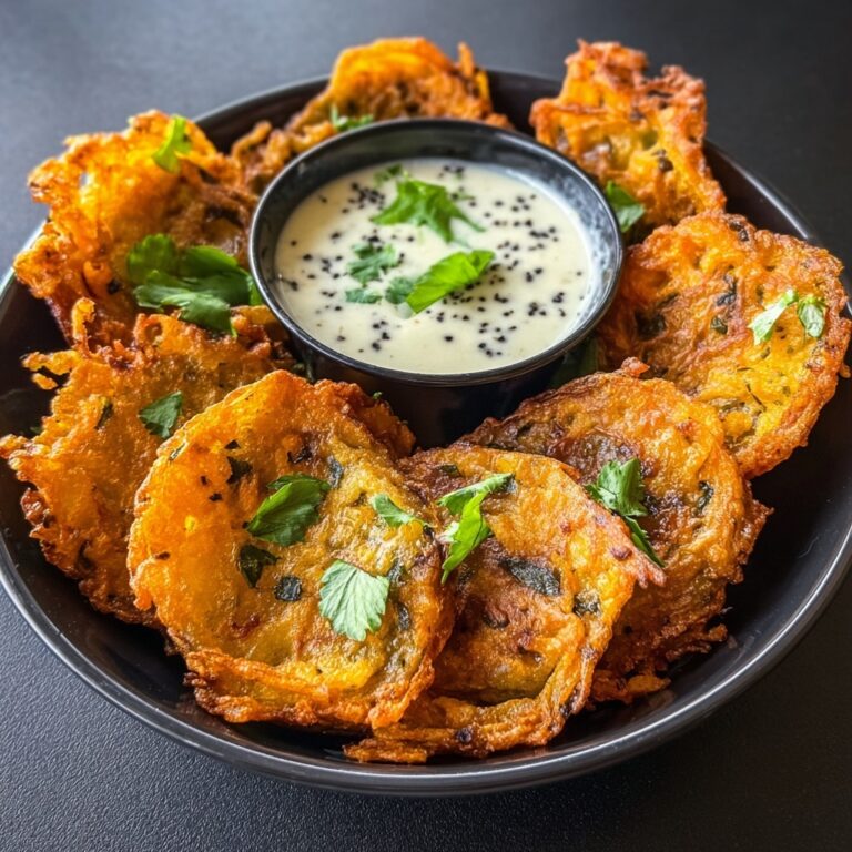 Crispy Onion Bhaji: A Flavorful Vegan Appetizer Delight Recipe