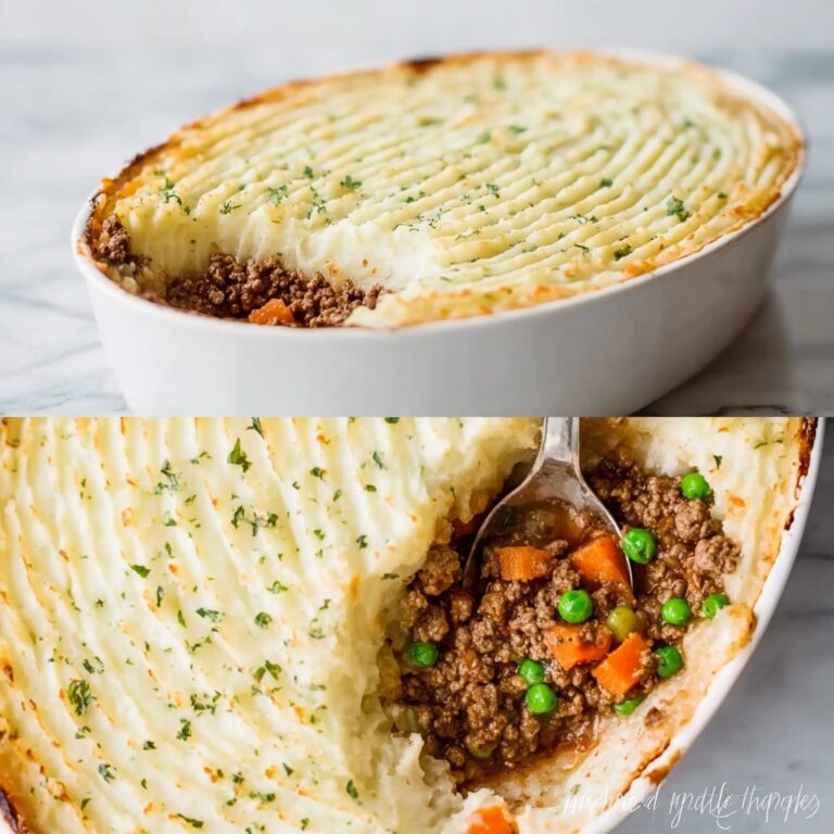 Classic Shepherd’s Pie with Beef and Mashed Potatoes Recipe