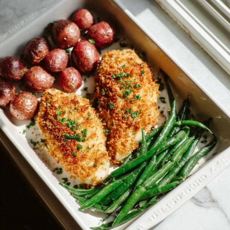 Healthy Chicken Parmesan with Vegetables Recipe