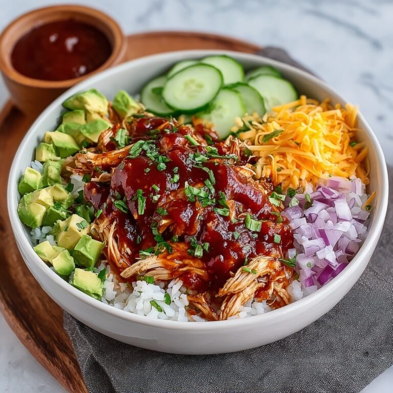 Delicious Low Carb BBQ Chicken Bowl Recipe
