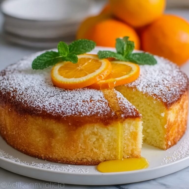 Whole Orange Cake Recipe