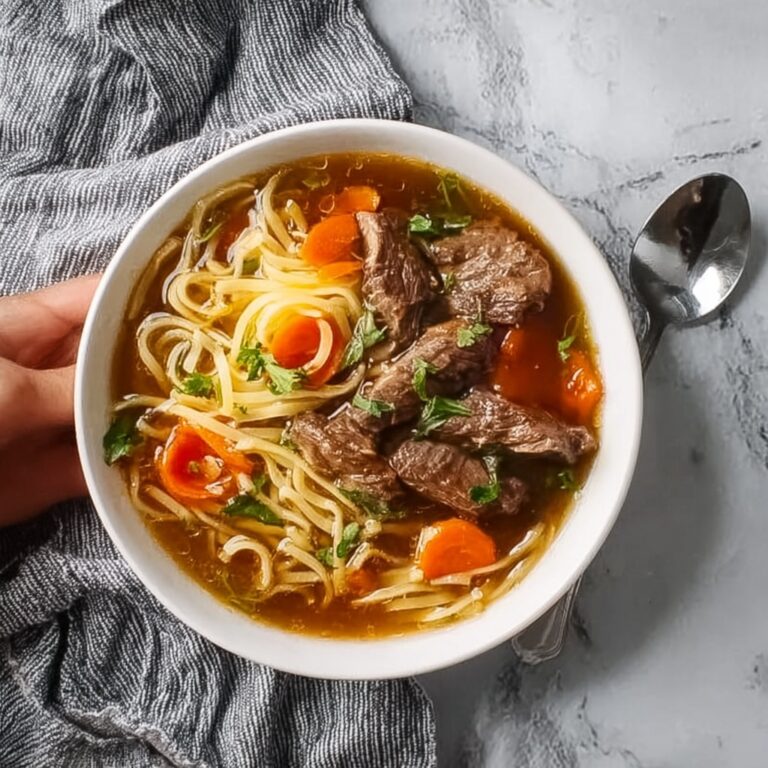 Beef Noodle Soup Recipe