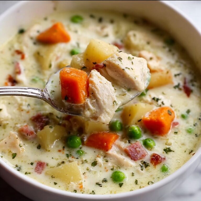 Slow Cooker Garlic Parmesan Chicken Stew Recipe