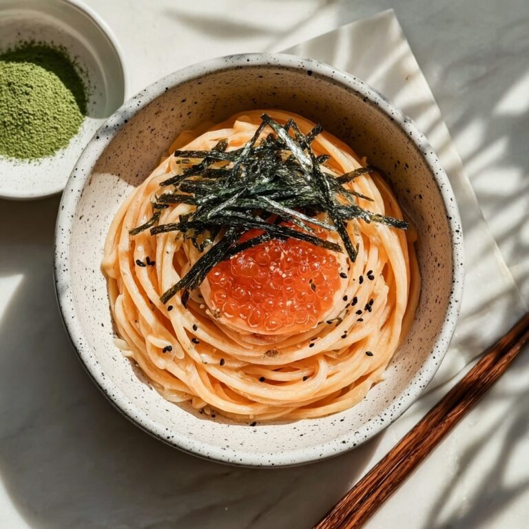 Creamy Japanese Mentaiko Pasta: Quick Comfort Food Bliss Recipe