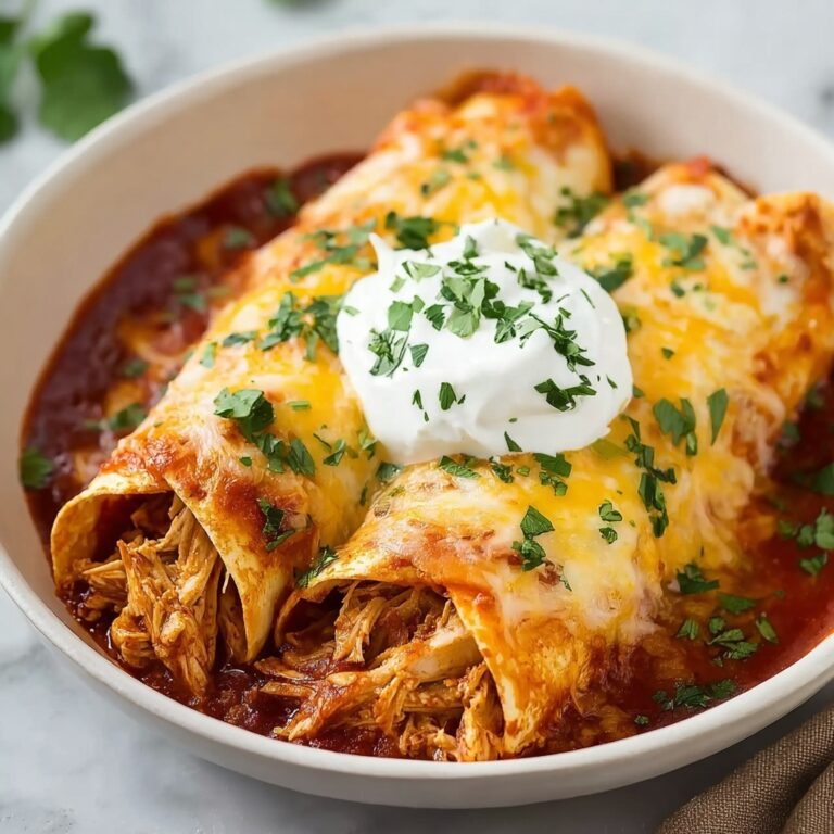 Cheesy Chicken Enchiladas for Cozy January Nights Recipe
