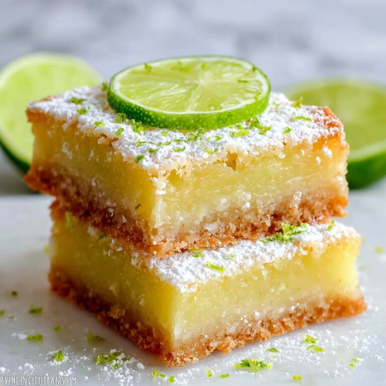 Key Lime Bars Citrus Treat Recipe