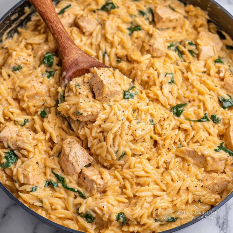 Creamy Chicken Orzo Recipe