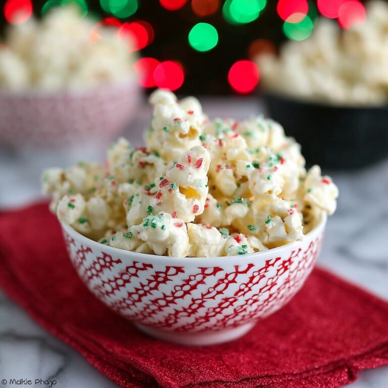 Candied Puff Corn (Christmas Crack) Recipe
