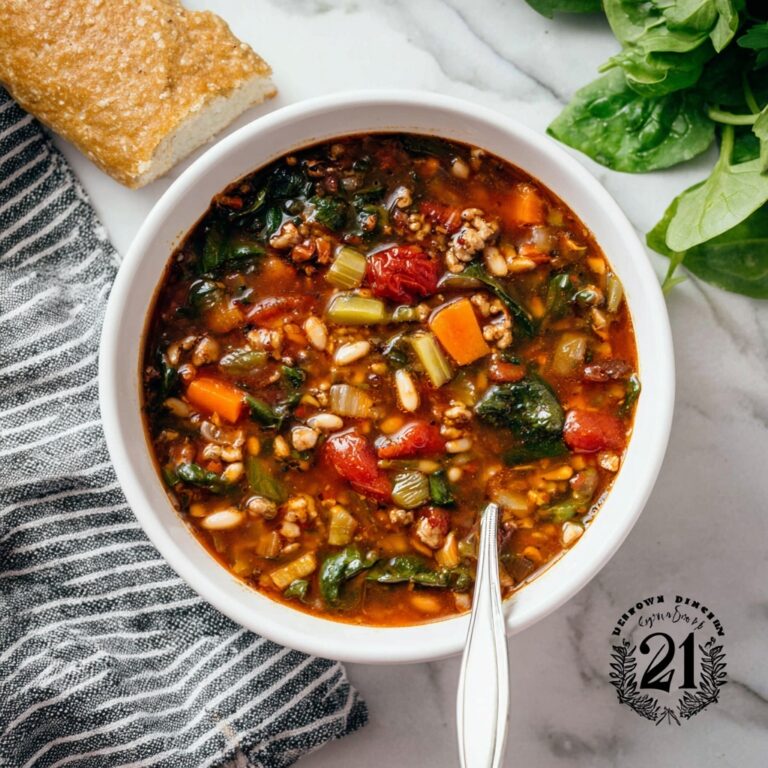 Italian Sausage Orzo Soup Recipe