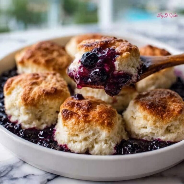 Blueberry Butter Swim Biscuits Recipe