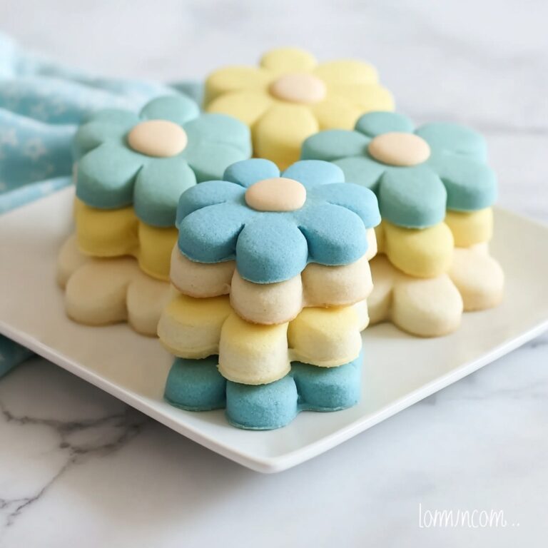 Spring Flower Shortbread Recipe