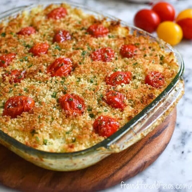 White Bean and Pesto Bake Recipe
