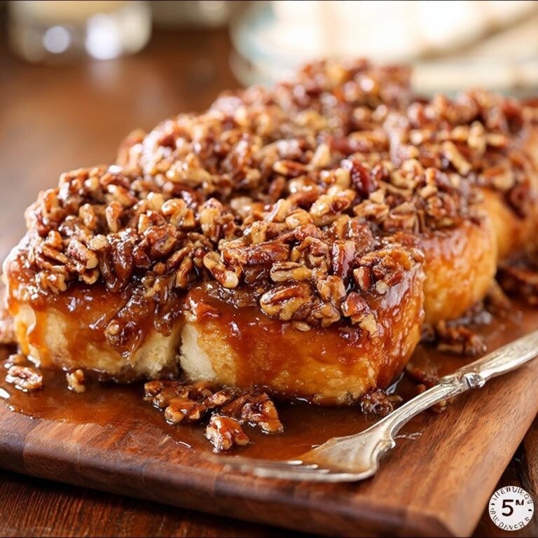Shortcut Caramel Pecan Cinnamon Rolls Recipe
