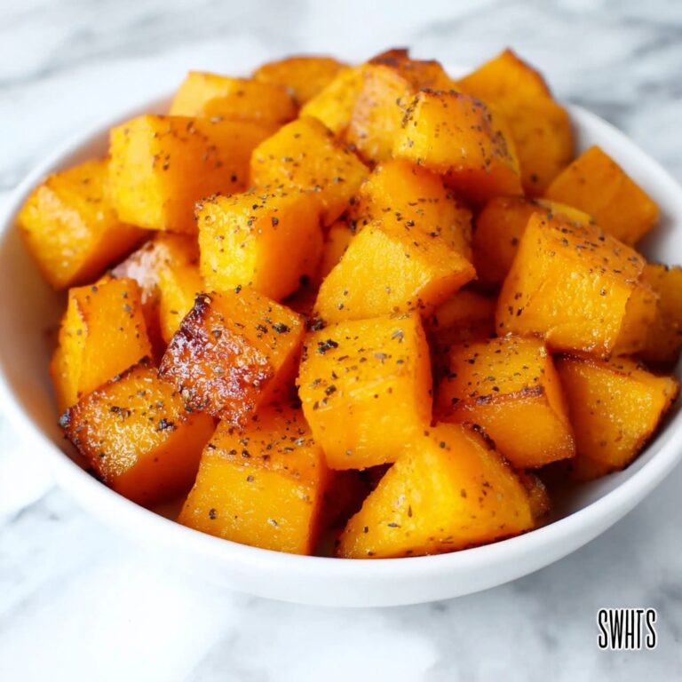 Oven-Roasted Butternut Squash with Cinnamon and Cayenne Recipe