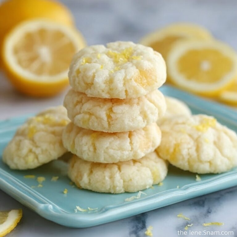 Lemon Sugar Cookies with Lemon Glaze Recipe