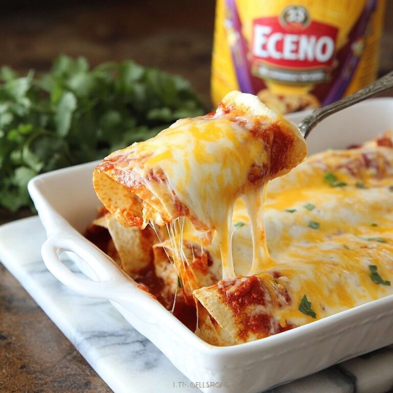 5 Ingredient Beef Enchiladas Recipe