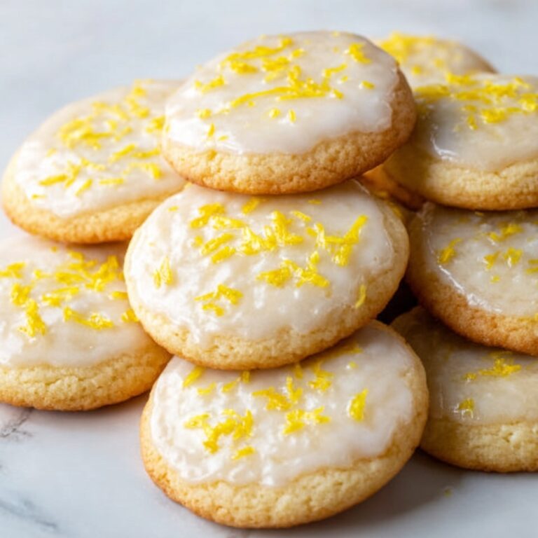 Cookies with Limoncello Glaze Recipe
