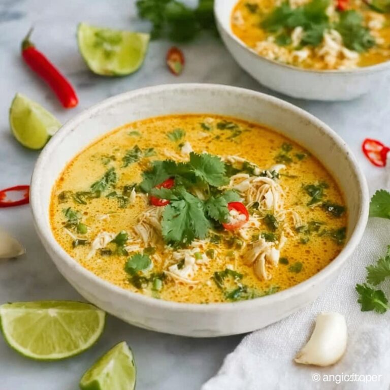 Thai Coconut Chicken Soup Recipe