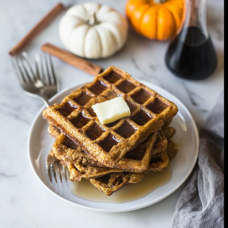 Pumpkin Waffles Recipe