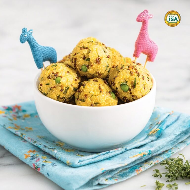 Quinoa Vegetable and Cheesy Baby Bites Recipe