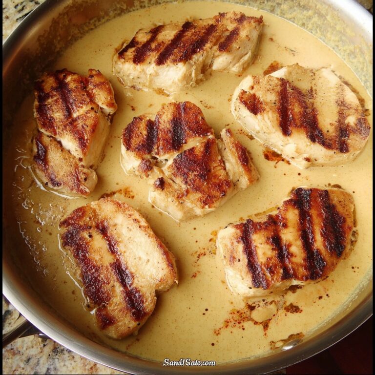 Easy Chicken with Cream Cheese Pan Sauce Recipe