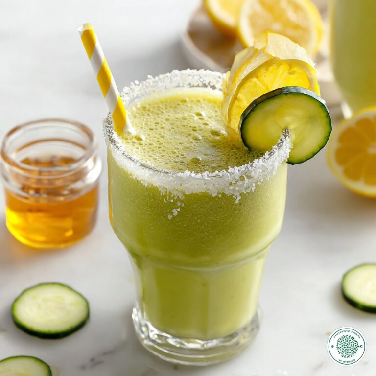 Healthy Cucumber Lemonade Recipe
