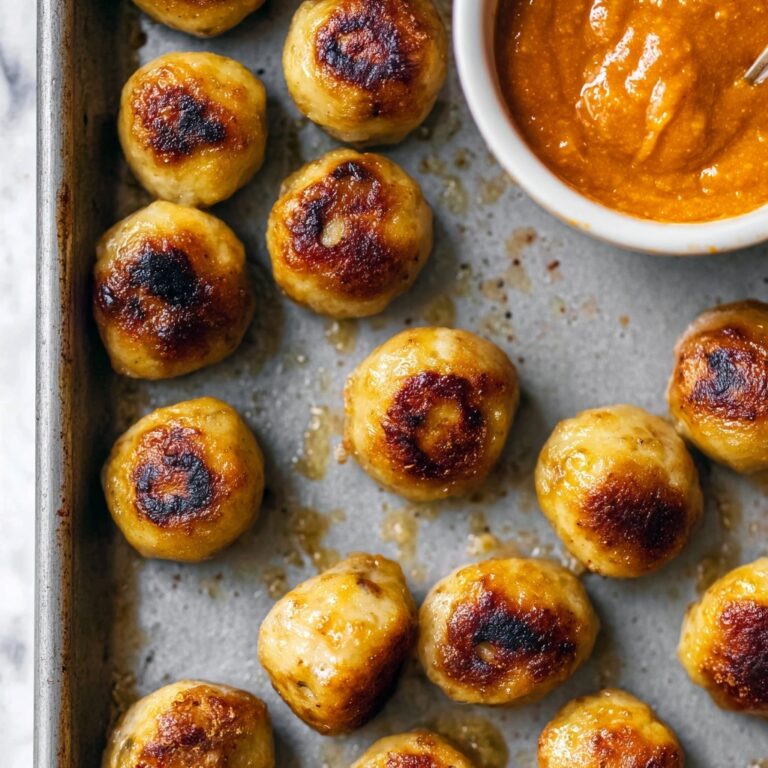 Best Anytime Baked Chicken Meatballs Recipe