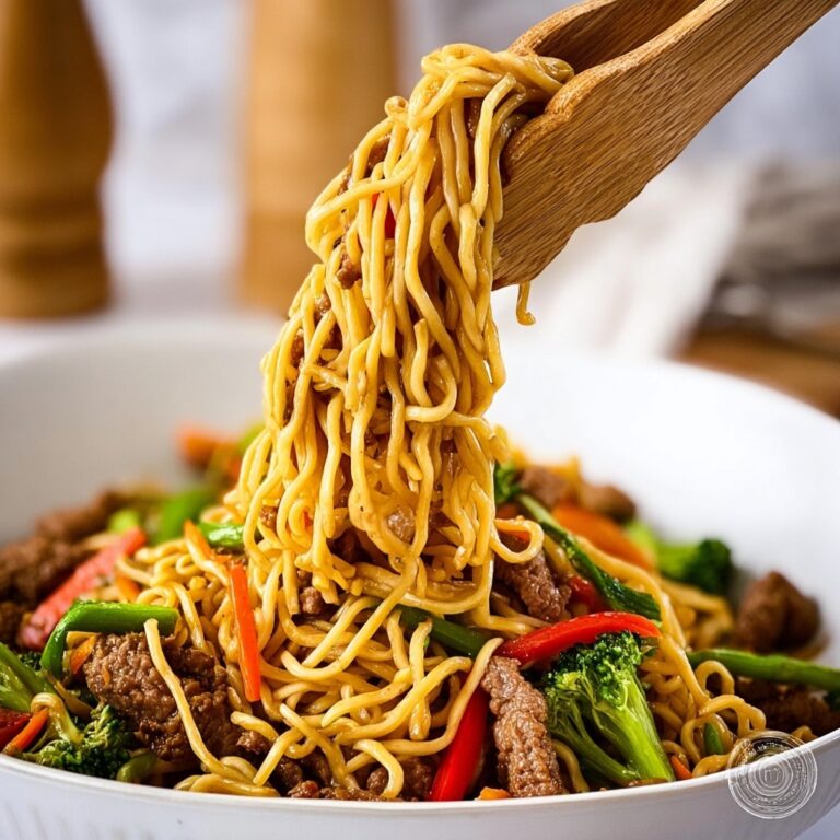 Easy Beef Ramen Skillet Recipe