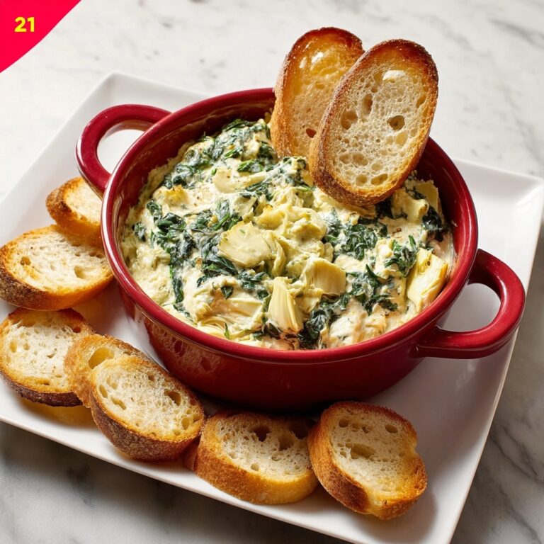 Healthy Spinach Artichoke Dip Recipe