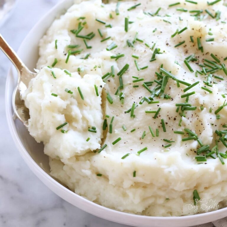 Creamy Boursin Mashed Potatoes Recipe