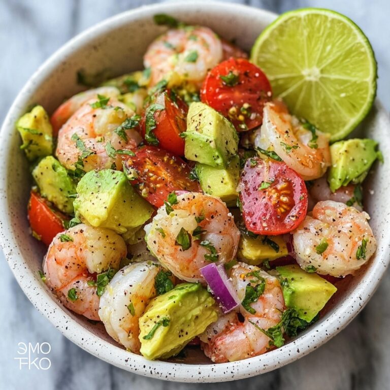 Shrimp Avocado Salad: A Creamy Delight for Every Occasion Recipe