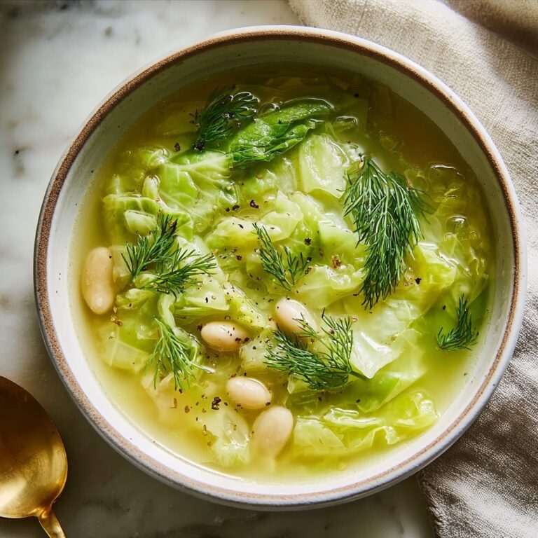 Lemon Dill Cabbage Soup: Cozy Comfort in 30 Minutes Recipe