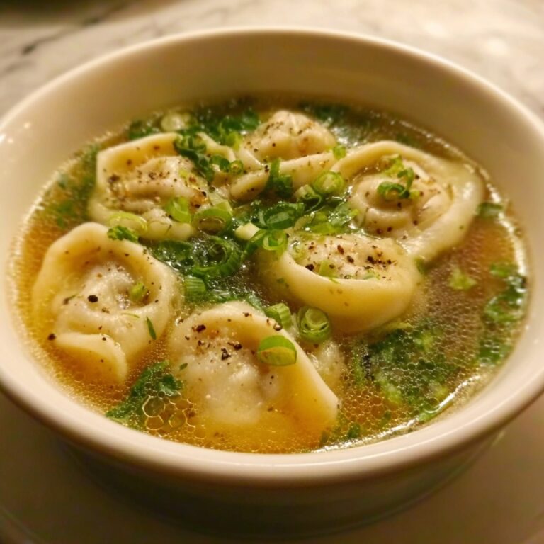 Easy Beef Gyoza Soup Recipe – Hearty & Flavorful Meal Recipe