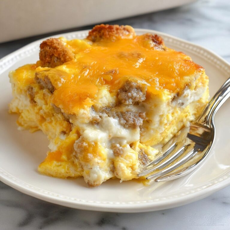 Biscuits and Gravy Casserole Recipe