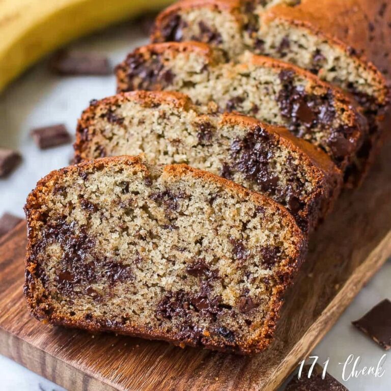 Brown Butter Chocolate Chip Banana Bread Recipe