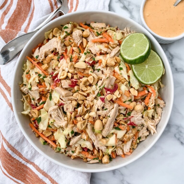 Thai Peanut Chicken Salad Recipe