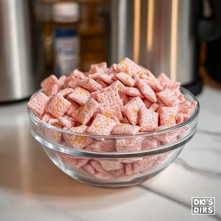 Strawberry Shortcake Puppy Chow Recipe