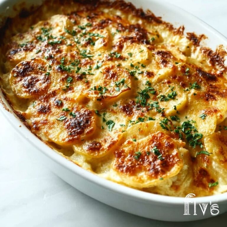 Dad’s Creamy & Cheesy Au Gratin Potatoes Recipe