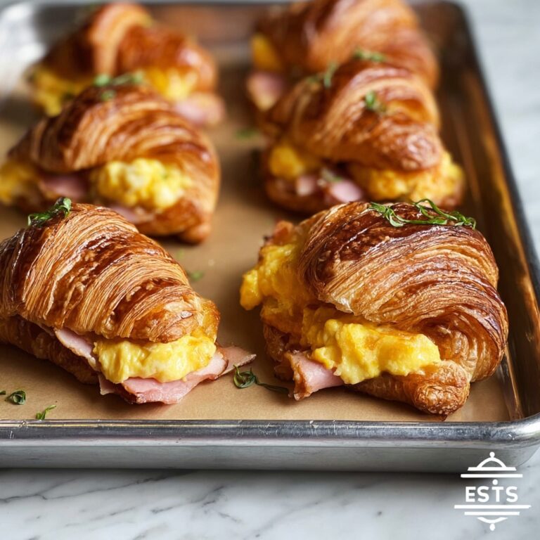Freezer Croissant Breakfast Sandwiches for Busy Mornings Recipe