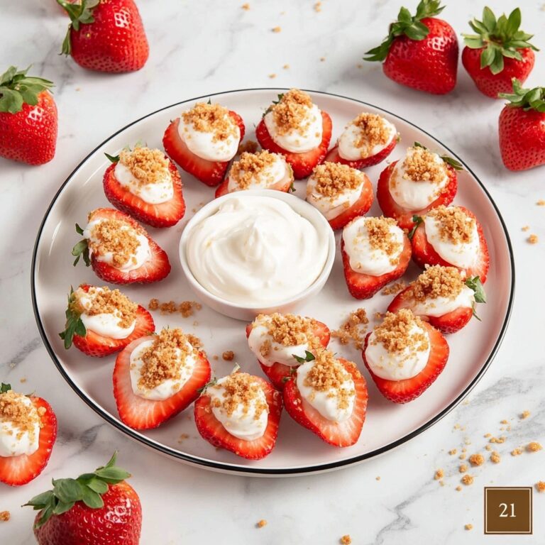 Deviled Strawberries Recipe