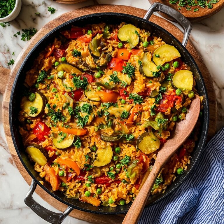 Delicious Vegetable Paella (Paella Verdura) for Cozy Nights Recipe