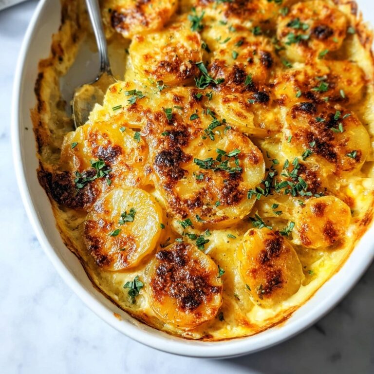 Dad’s Creamy & Cheesy Au Gratin Potatoes Recipe