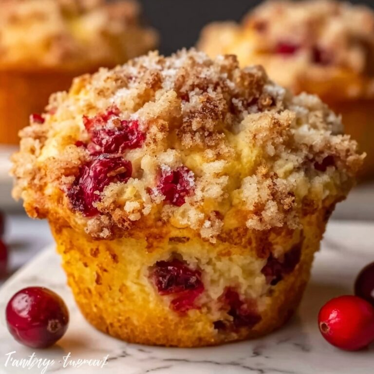 Ricotta Cranberry Orange Muffins Recipe