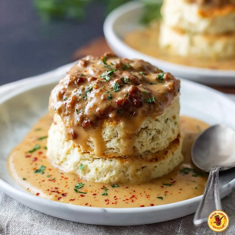 Biscuits and Chorizo Gravy: A Comforting Breakfast Twist Recipe
