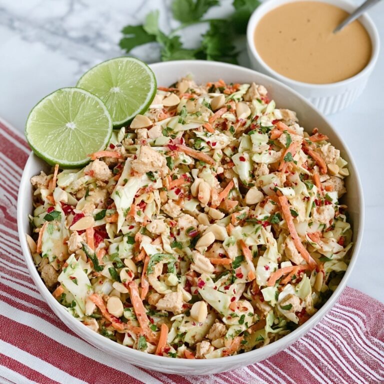 Thai Peanut Chicken Salad Recipe