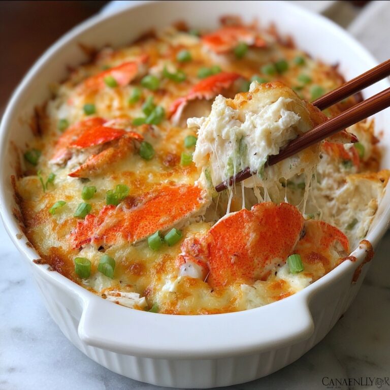 Creamy Chinese Buffet Crab Casserole Recipe