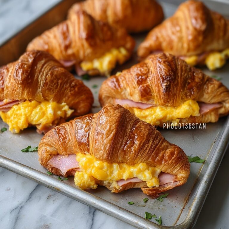 Freezer Croissant Breakfast Sandwiches for Busy Mornings Recipe